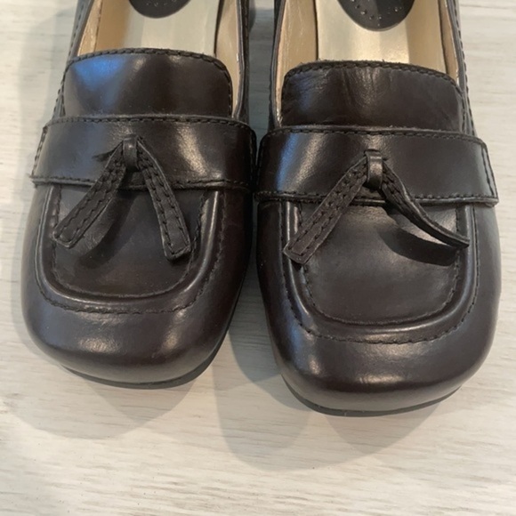 Vintage square toe chunky heel Nine - Picture 3 of 10